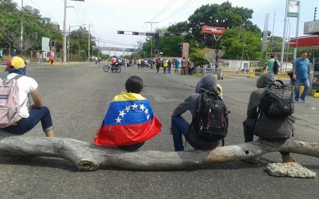 Cabimas realiza plantón en contra de la Constituyente #9Jun