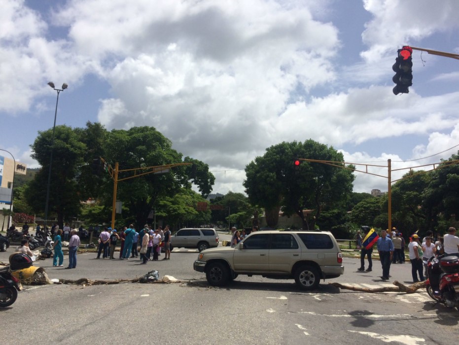 La Trinidad dice presente en el trancazo en rechazo a la violencia del Estado (FOTO)