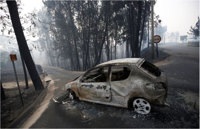 Las llamas consumieron todo a su paso (Foto Reuters)