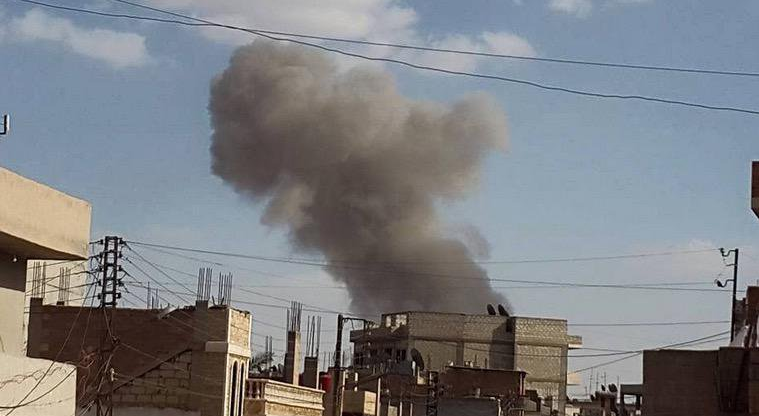 Al menos 57 muertos en bombardeos de la coalición contra una prisión del Estado Islámico en Siria