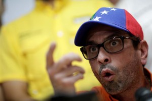 Capriles aboga por la reunificación opositora y un plan mínimo de acción