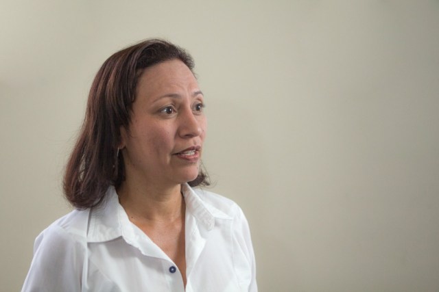 Foto: Martha Hernández, coordinadora de Vente Venezuela en el estado Mérida / Prensa