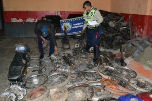 Policarrizal desmantela picadero de motos en La Ladera