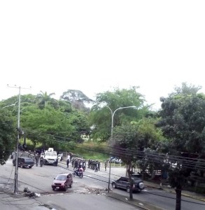 Reportan arremetida de cuerpos de in-seguridad contra manifestantes en Maracay