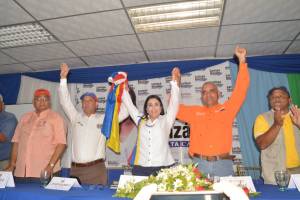 Larissa Gónzalez instaló su comando de campaña rumbo al rescate de Delta Amacuro