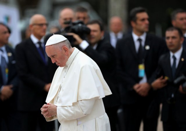 El papa Francisco en Colombia. REUTERS/Nacho Doce