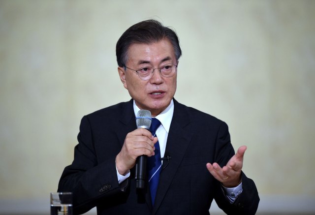 Moon Jae-in, presidente de Corea del Sur // Foto Reuters