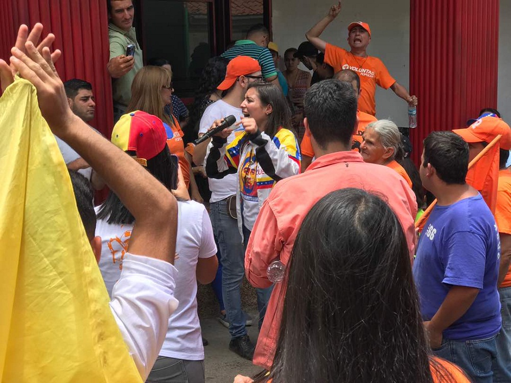 Patricia de Ceballos: Serviré honestamente al pueblo de Táchira y entregaré todo por su libertad
