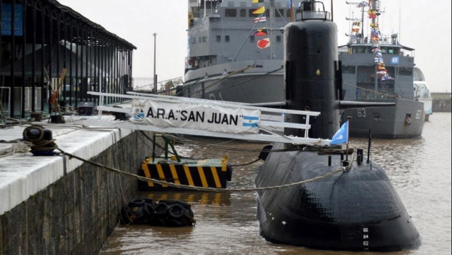 Descartan que objeto hallado por armada argentina sea submarino desaparecido