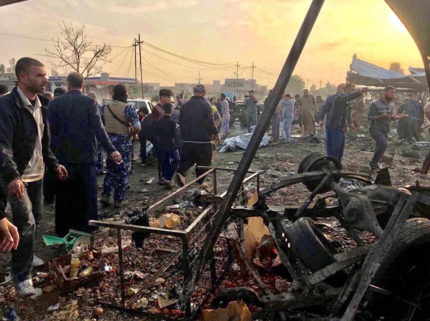 19 Muertos y 24 heridos en un atentado al norte de Bagdad
