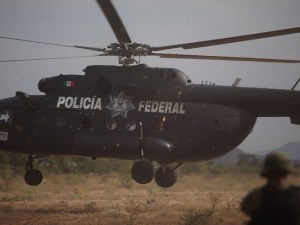 Un helicóptero de la policía mexicana se desploma accidentalmente
