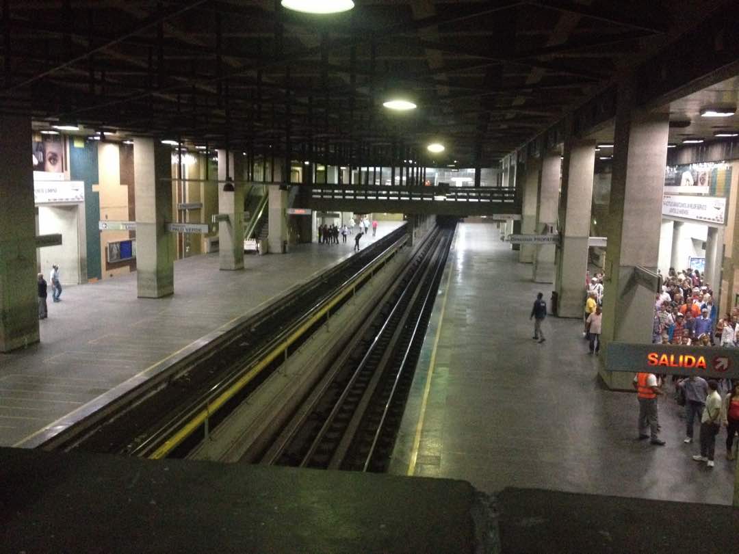 La cuarentena radical comenzó para el Metro de Caracas con una falla eléctrica en la estación Plaza Venezuela