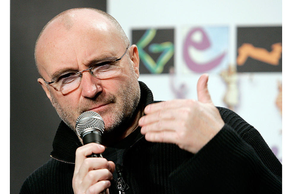 Policías de Brasil detuvieron al cantante Phil Collins