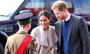 El príncipe Harry y Meghan Markle visitan Irlanda del Norte