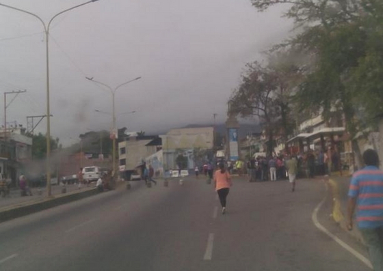 Protesta por falta de gas doméstico en Trujillo #26Mar
