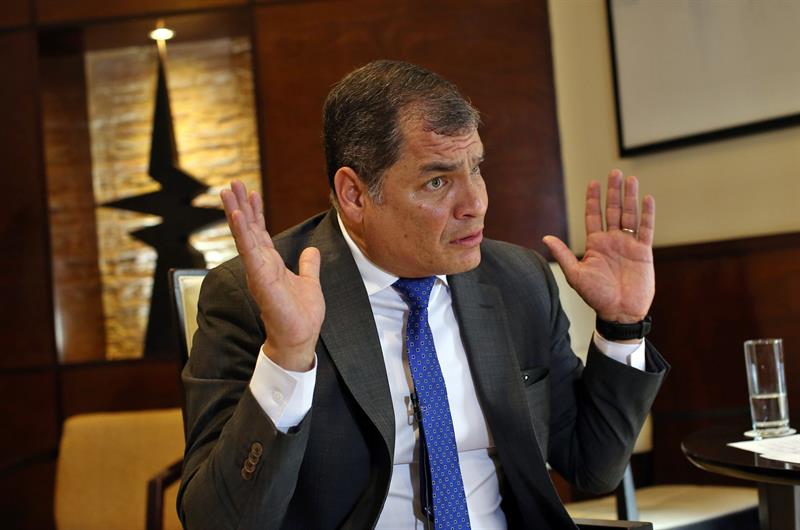 Fiscalía ecuatoriana pide hasta ocho años de cárcel para Rafael Correa por supuesta corrupción