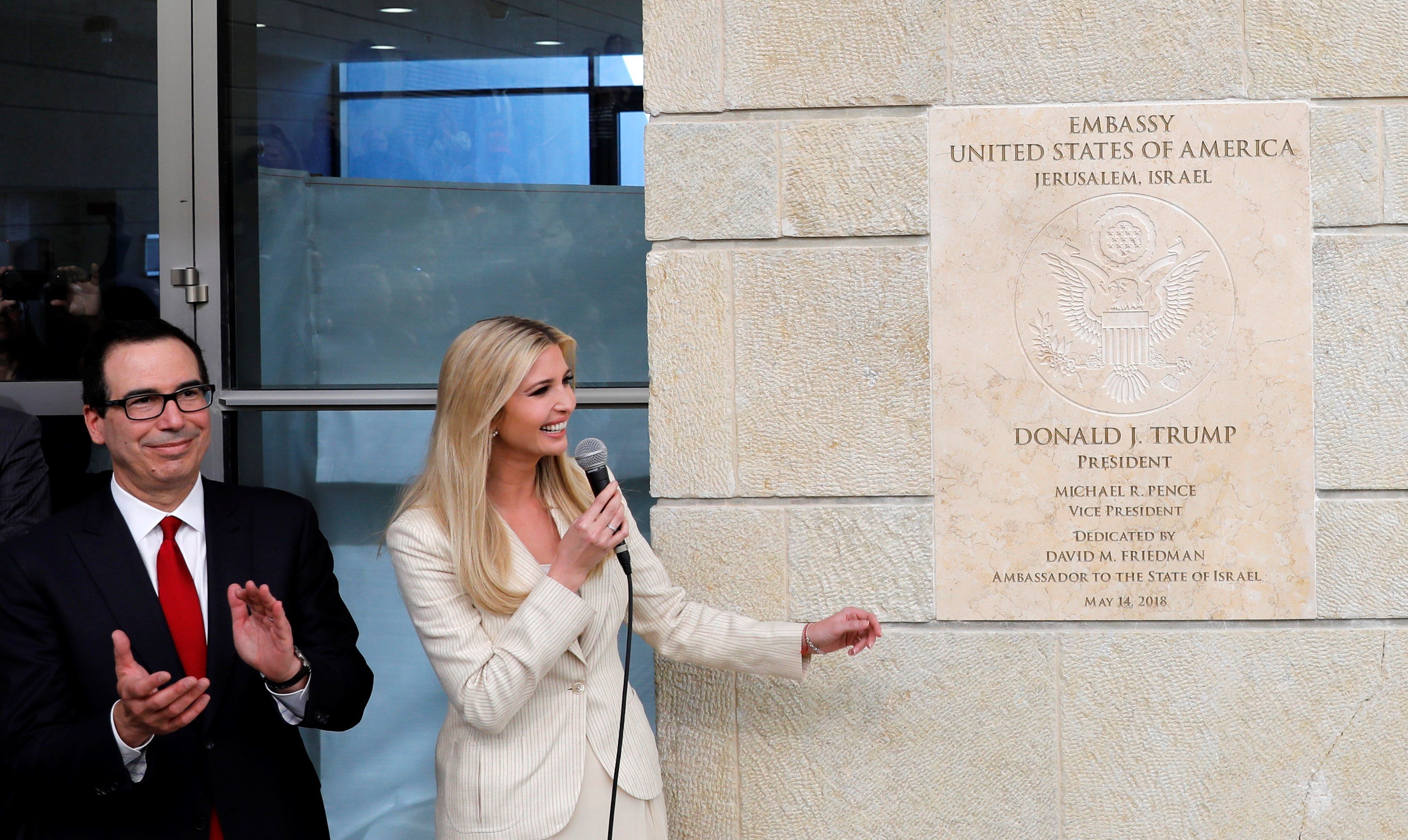 Estados Unidos inaugura su embajada ante Israel en Jerusalén
