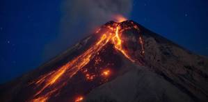 Cinco días después, el Volcán de Fuego sigue activo en Guatemala