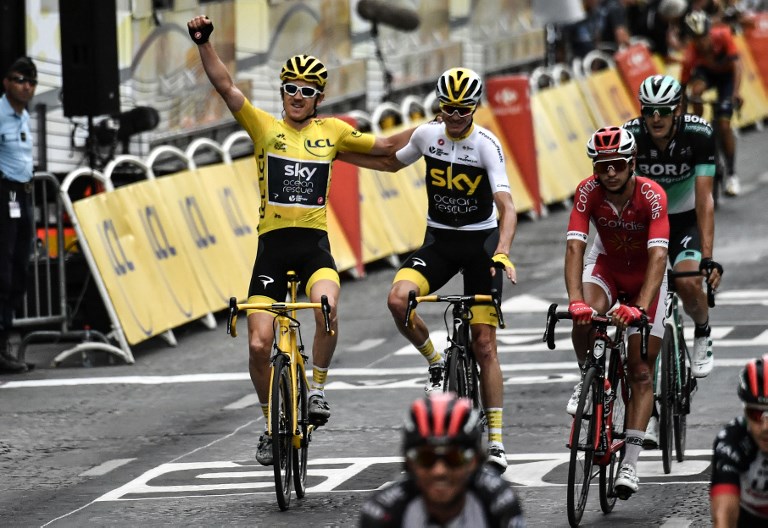 El británico Geraint Thomas gana el Tour de Francia 2018