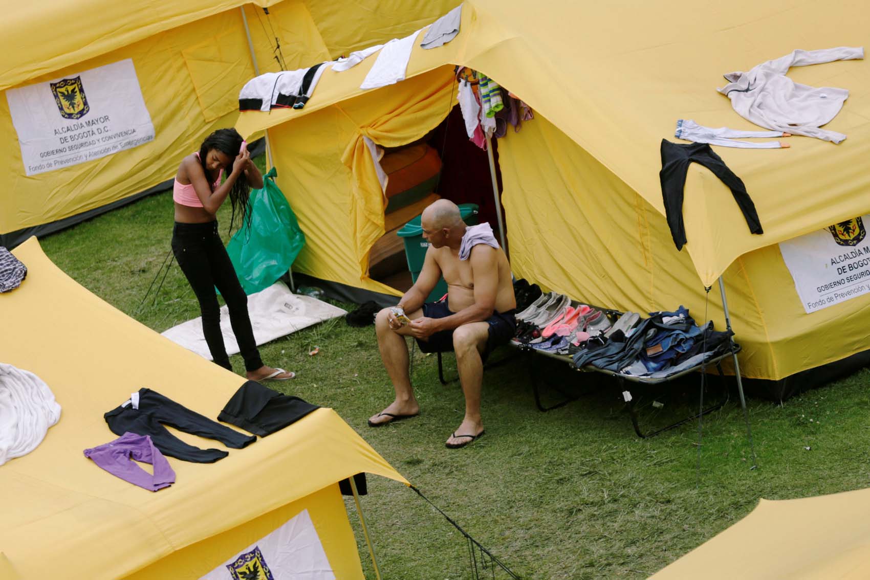Al menos 150 migrantes venezolanos son recibidos en Bogotá diariamente