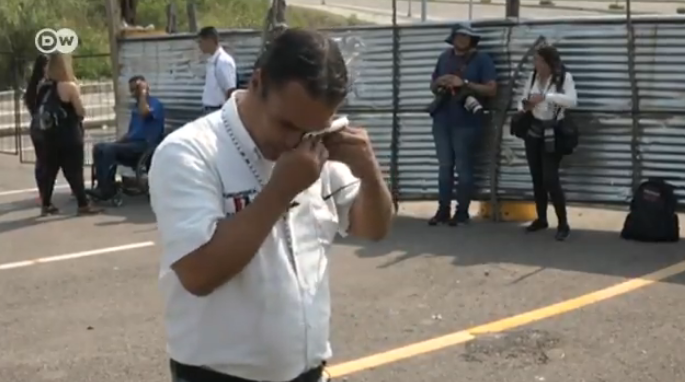 Venezolano a la espera de la ayuda humanitaria en Cúcuta: Mi esposa va a morir (video)