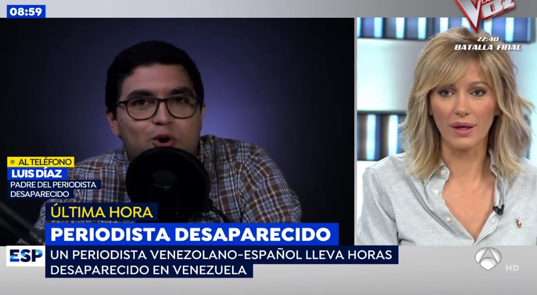 Padre del periodista Luis Carlos Díaz: Espero la liberación de mi hijo, no tengo otra alternativa