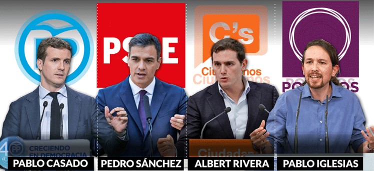 España vive una campaña electoral de gran violencia verbal
