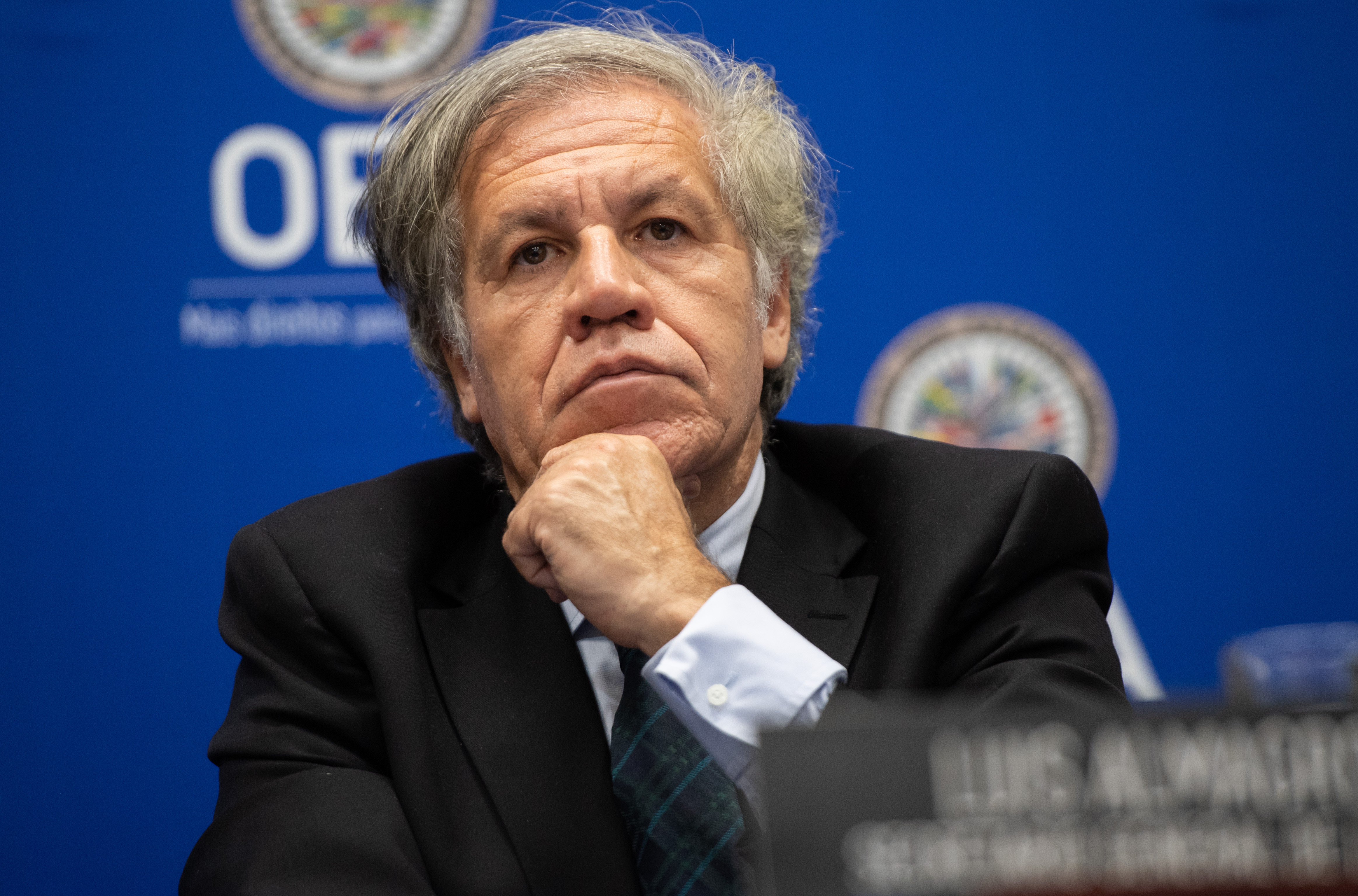 Luis Almagro pide a Estados Unidos incrementar presión para resolver la crisis en Venezuela