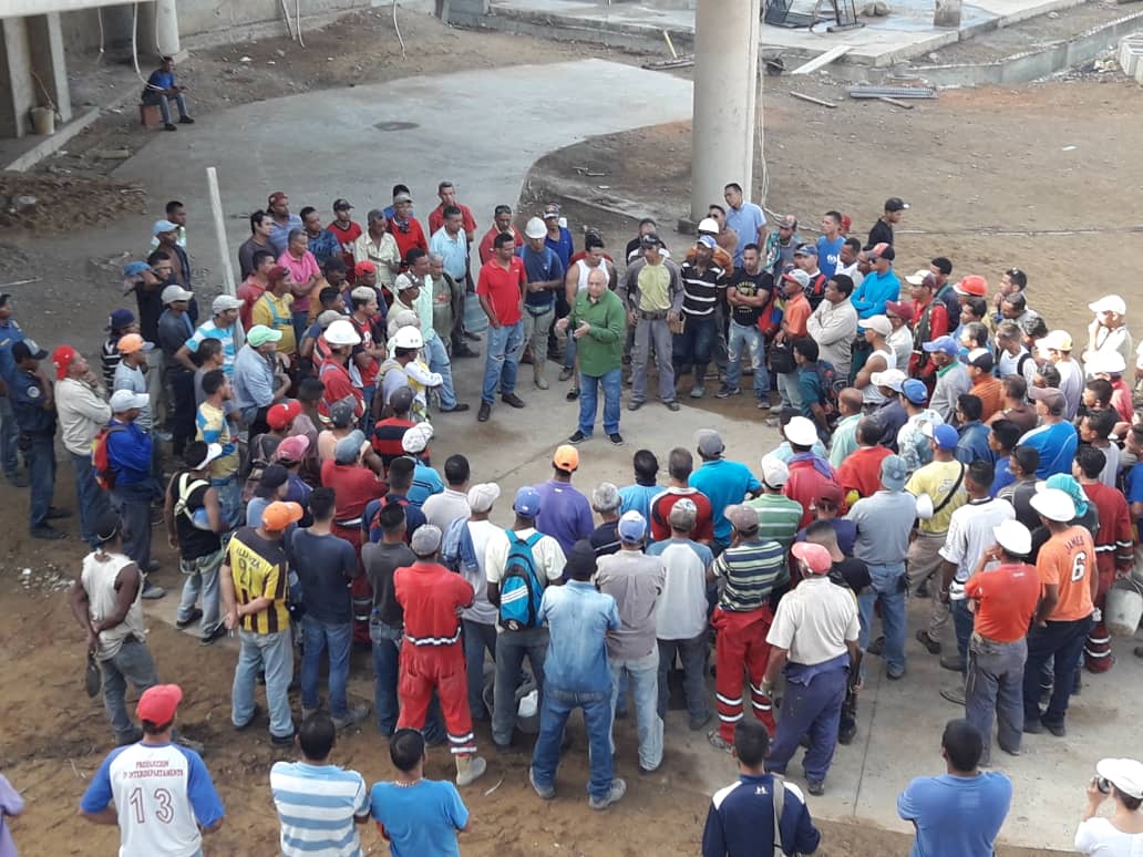 Frente de trabajadores “Valmore Rodríguez” en Anzoátegui exige salarios dignos