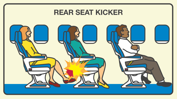 Cómo sobrevivir a los pasajeros más molestos en un avión