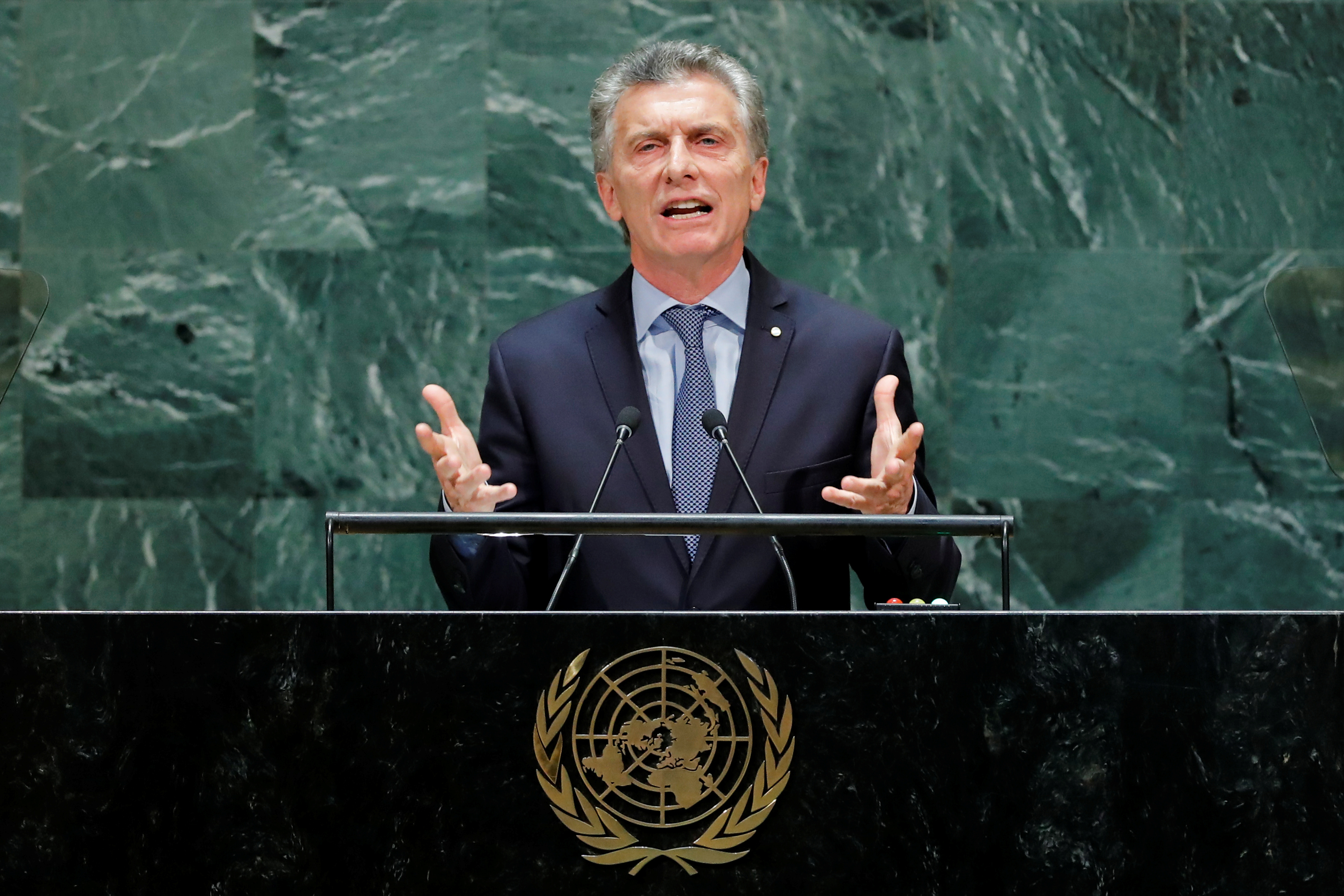 Macri en la ONU: La dictadura de Maduro sumió a Venezuela en una crisis humanitaria
