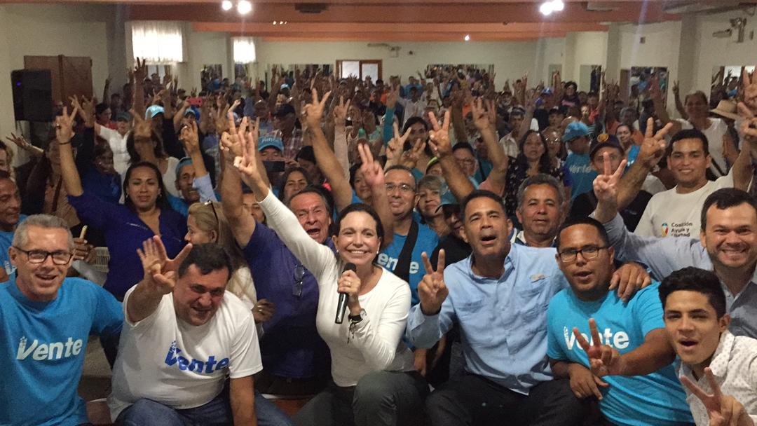 María Corina Machado desde Barinas: Es el régimen buscando quedarse