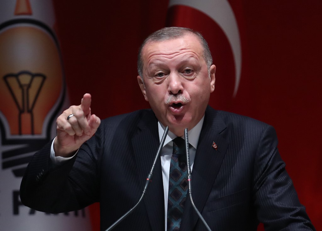 Erdogan calificó de inaceptable el plan de Trump para Palestina
