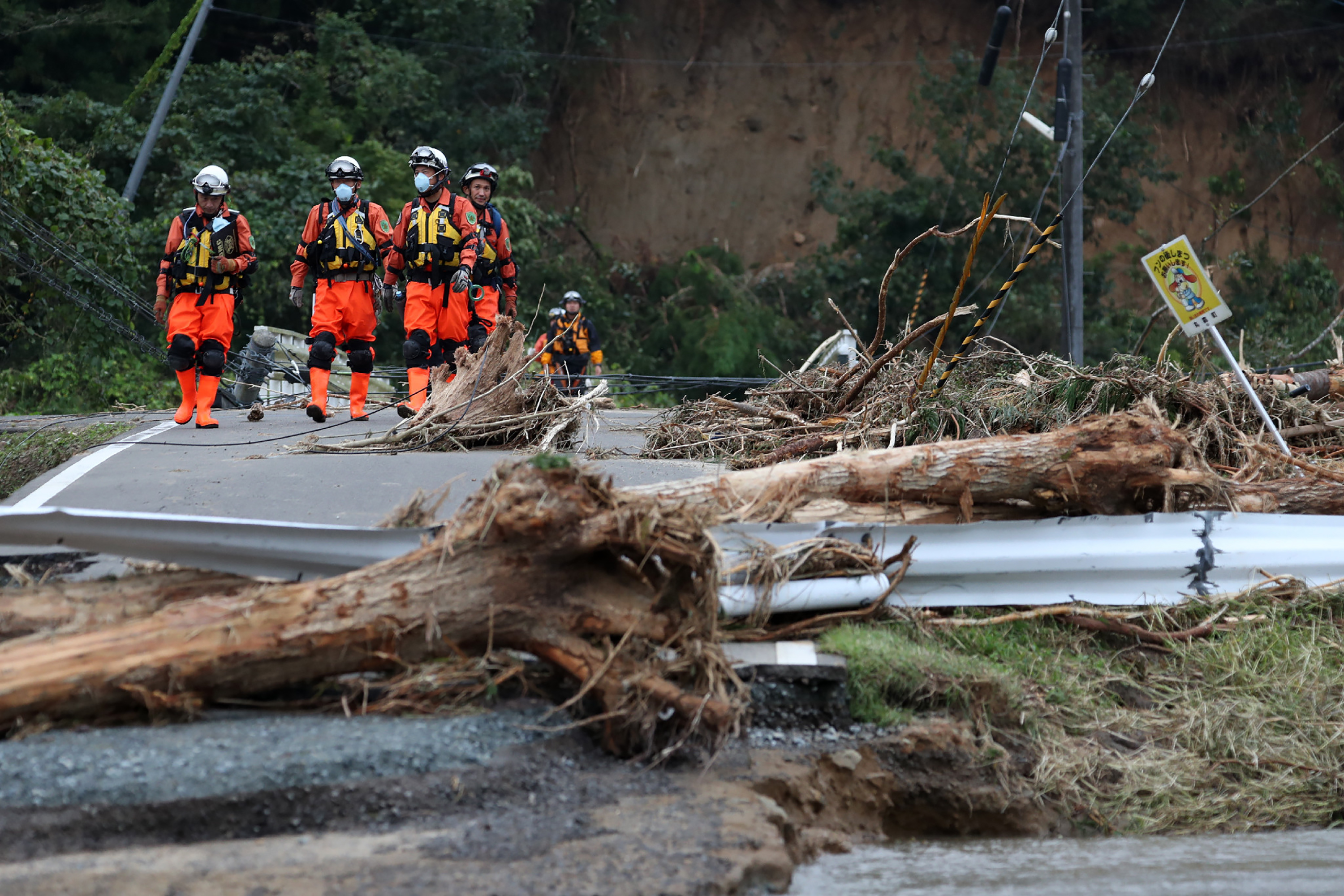 El tifón Hagibis dejó 56 muertos en Japón, según nuevo balance