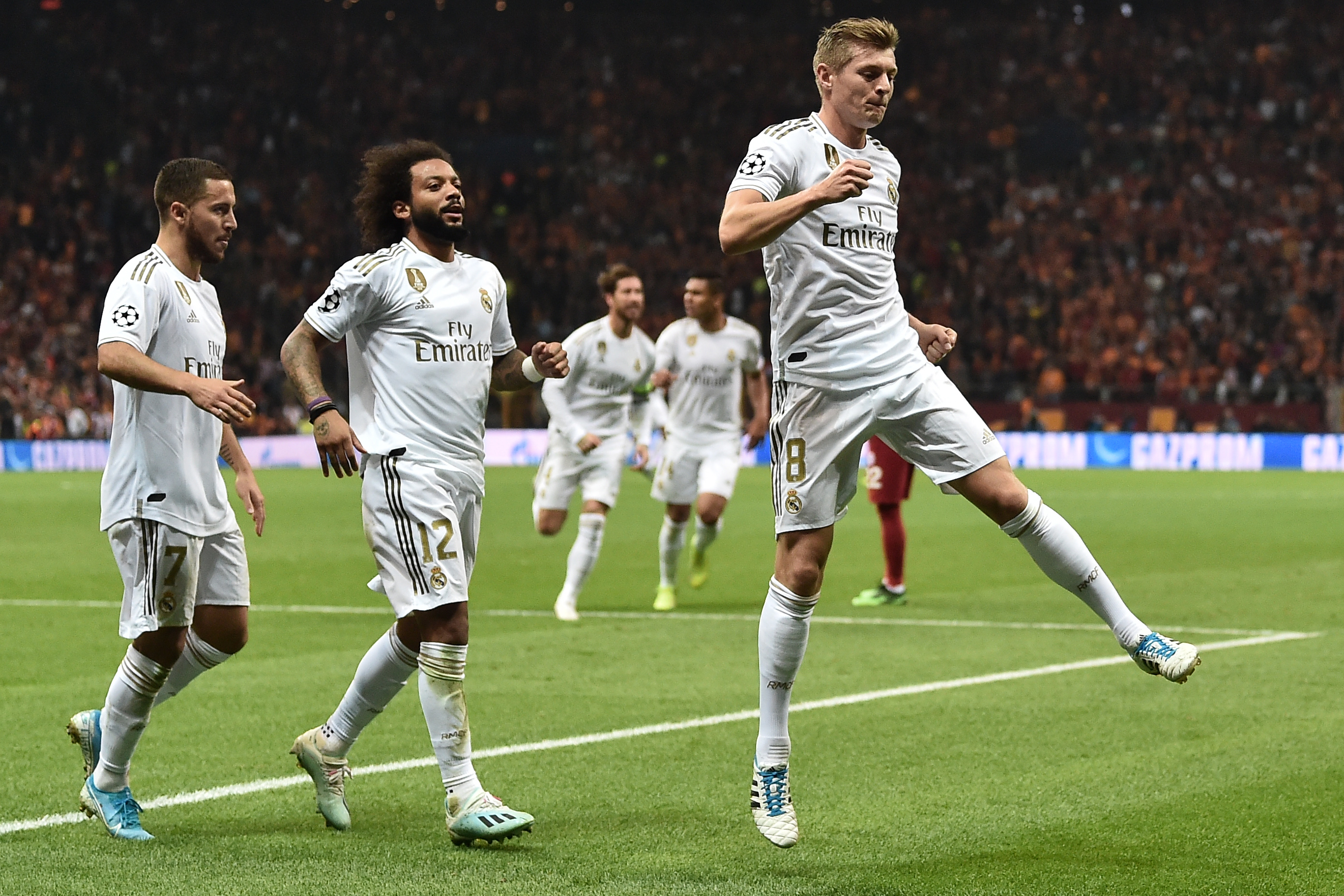 Real Madrid venció al Galatasaray en Champions League tras ocho meses de sequía