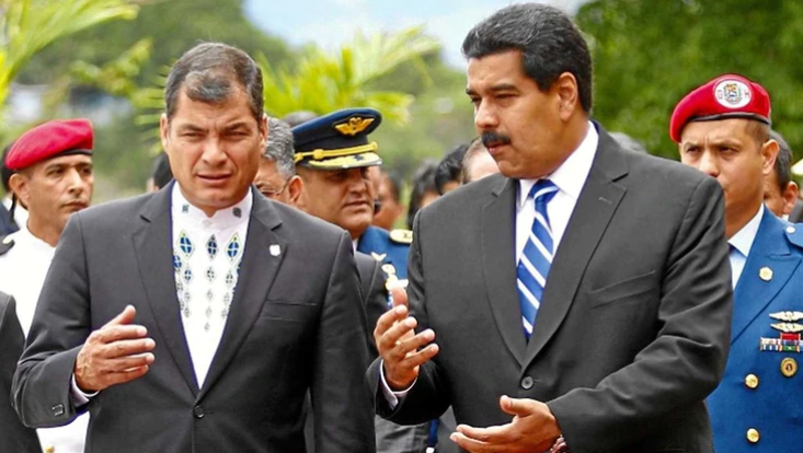 Rafael Correa admitió hacer trabajos de “consultoría” para el régimen de Nicolás Maduro