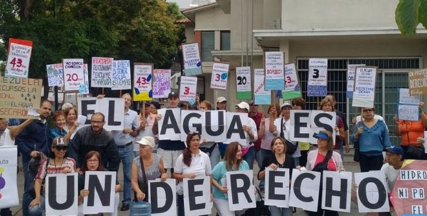 La irregularidad en el servicio de agua se impone en toda Venezuela gracias a la ineptitud rojita