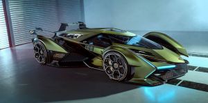 Lamborghini presentó su nueva “bestia” V12 GT para el videojuego de Playstation (Fotos y video)