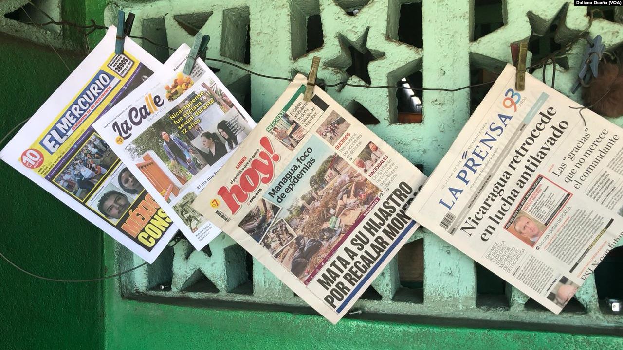 El diario La Prensa se recupera lentamente en Nicaragua