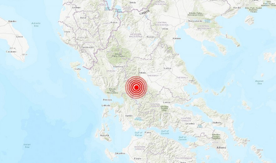 Un sismo de magnitud 5.2 sacude Grecia