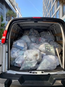 Voluntarios recogieron 600 libras de basura en Wynwood en una hora