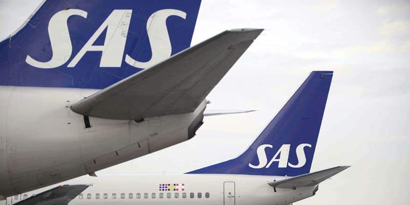 Aerolínea SAS cancela mayoría de sus vuelos y suspende de trabajo a 10 mil empleados