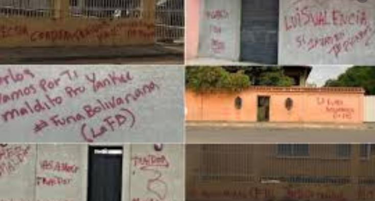 La “Furia Bolivariana” grabó mensaje en la residencia del diputado Ángel Álvarez Gil (Foto)