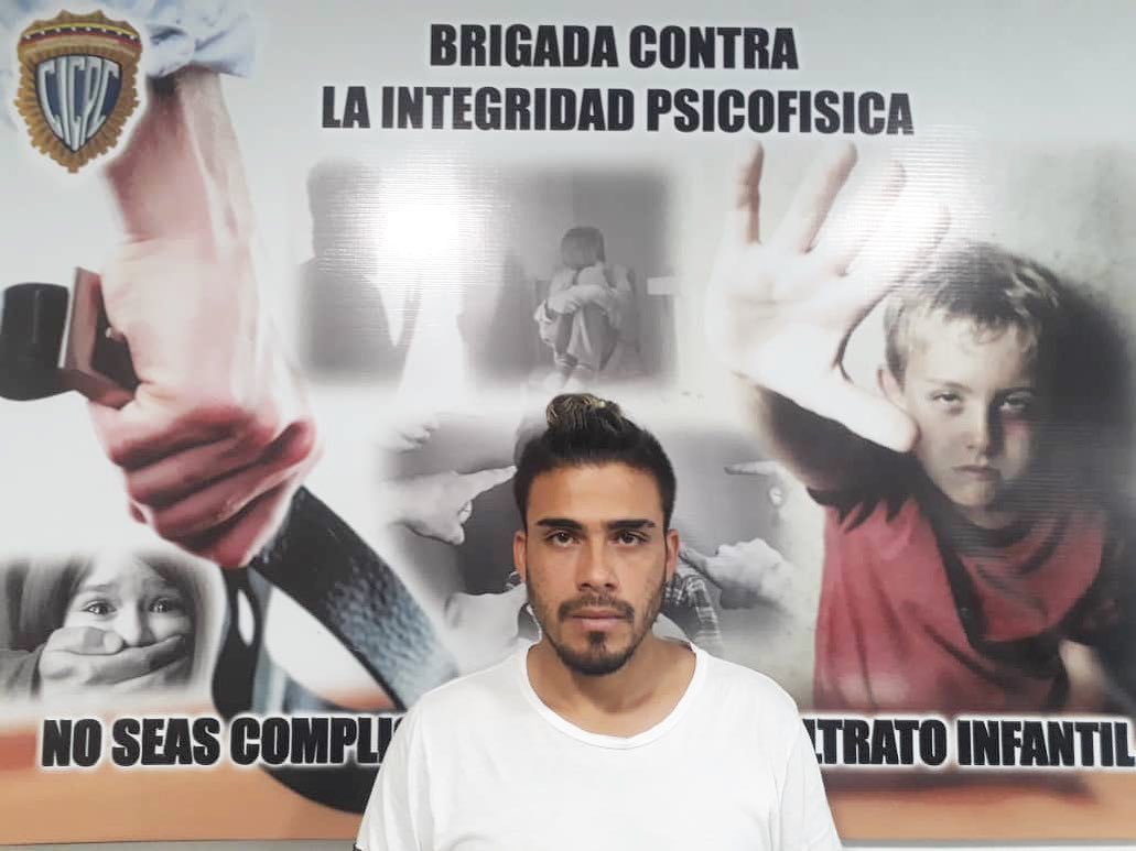 Cicpc detuvo a hombre en Valencia por golpear brutalmente a su hijastro de cuatro años (Video)