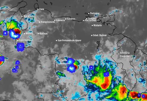 El estado del tiempo en Venezuela este domingo #26Abr, según el Inameh