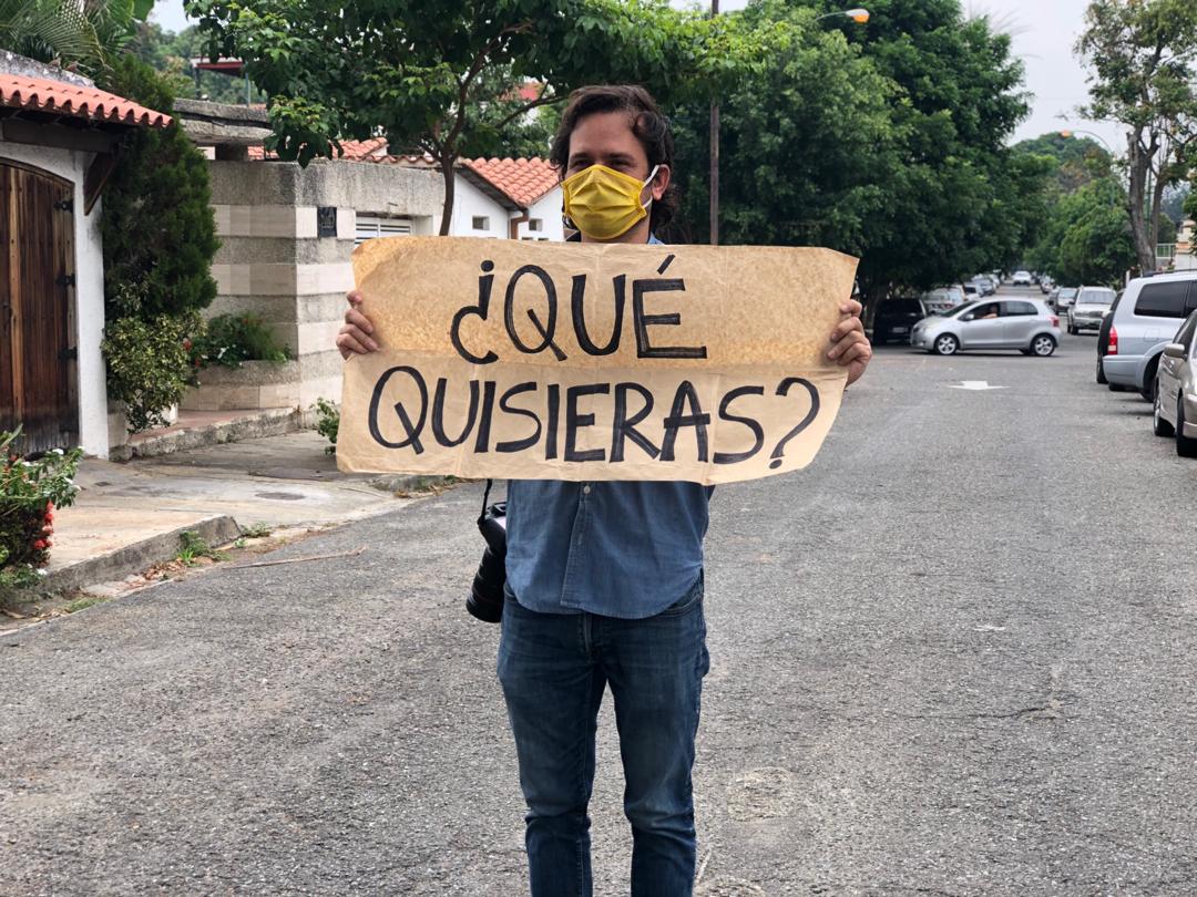 El fotógrafo de los deseos en Caracas (Video)