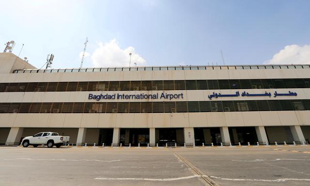 Cohete impactó cerca del aeropuerto de Bagdad, donde estaban soldados de EEUU e Irak