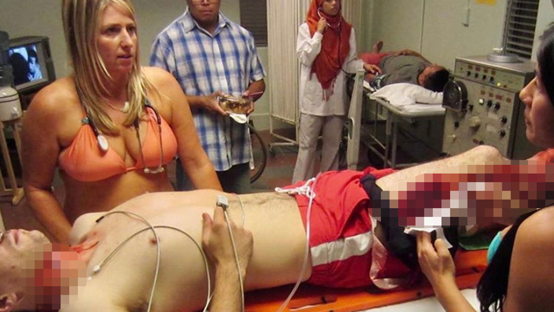 La doctora que luego de una investigación, decidió atender las emergencias en bikini (FOTOS) 