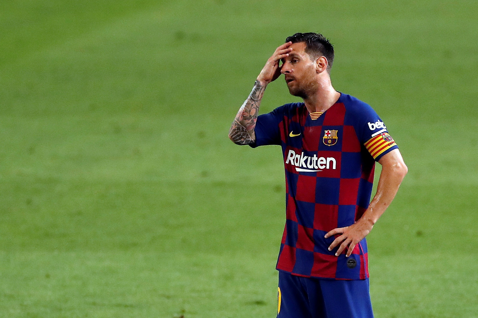 La fuerte autocrítica de Messi tras la derrota del Barcelona