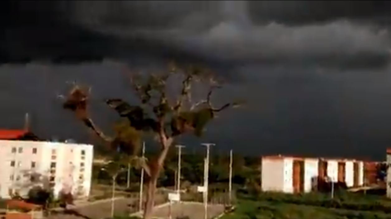 En VIDEO: Así luce el cielo margariteño durante el paso de la depresión tropical Gonzalo